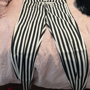 Hudson Stripped Jeans